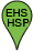 Green pin graphic for EHS HS